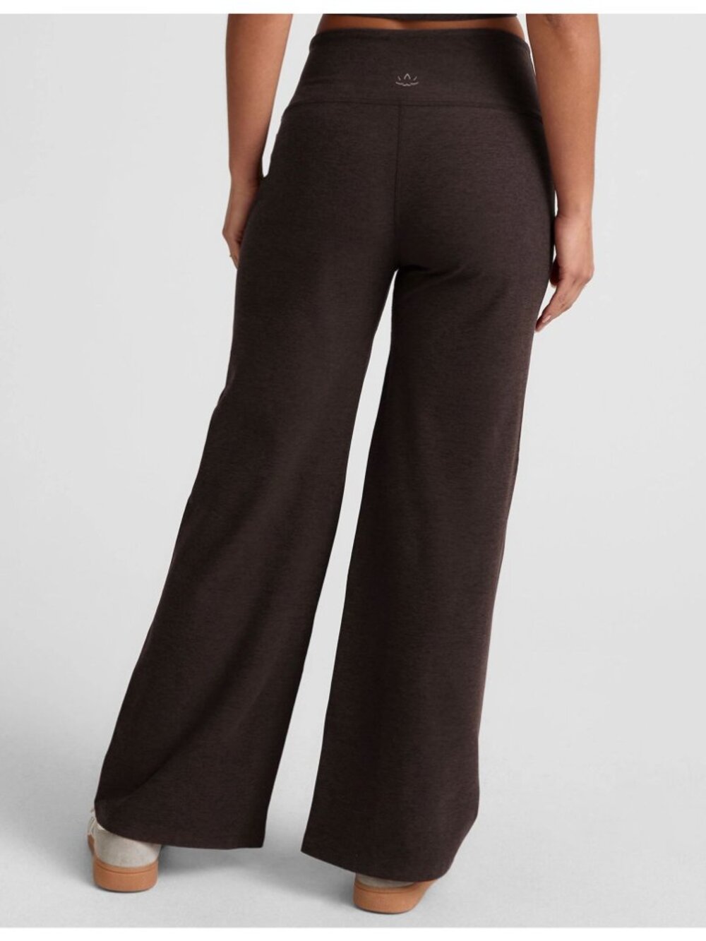 Beyond Yoga Spacedye Laid Back Wide Leg Pant Full Length Brown-sz Large - Picture 2 of 10